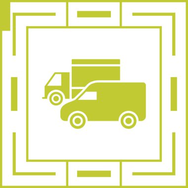 Teslimat. Web simgesi