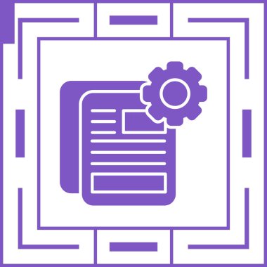 Web sayfası. Web, uygulama, web, web sitesi, uygulama, sunum simgesi. vektör illüstrasyonu