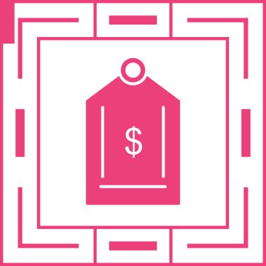 Dolar işareti. Web simgesi