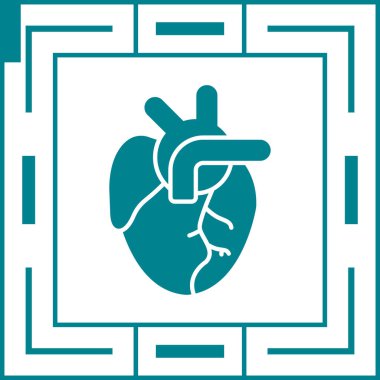 Kalp organı ikonu