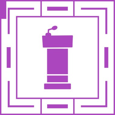 Modern b 'nin vektör illüstrasyonu eksik simgesi