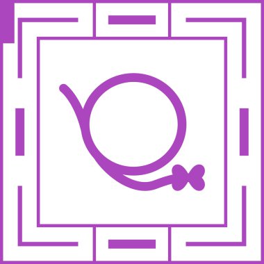 balık simgesi vektör illüstrasyonu