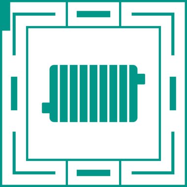 Bir b simgesinin vektör illüstrasyonu