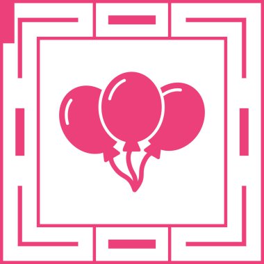 Çiçek. Web simgesi basit illüstrasyon