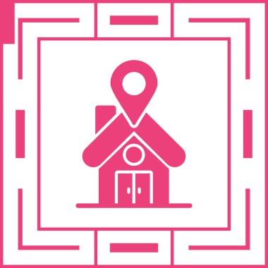 Konumu simge tasarlamak vektör