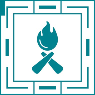 Simge vektör resimlemesini ateşle