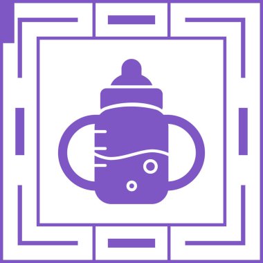 Modern b 'nin vektör illüstrasyonu eksik simgesi