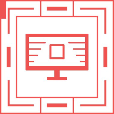 Basit vektör illüstrasyon seosu