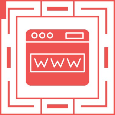 Ağ simgesi. tarayıcı penceresi, web tarayıcısı, tarayıcı penceresi