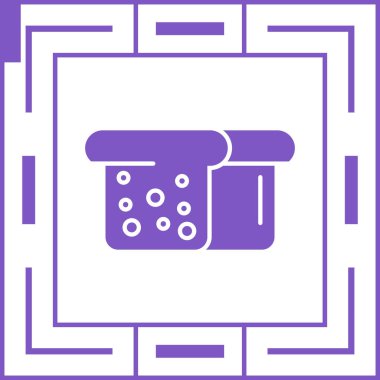 Alışveriş. Web simgesi basit illüstrasyon