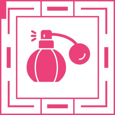 parfüm simge vektör çizim