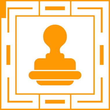 Bir çan simgesinin vektör illüstrasyonu