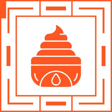 Festival için Çince simge unsurunun vektör illüstrasyonu.