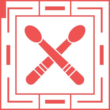 bir anahtar simgesi ile çapraz tornavida