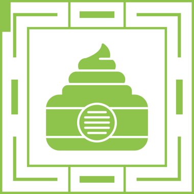 Gıda simgesinin vektör illüstrasyonu