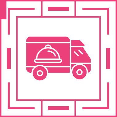 Gıda simgesinin vektör illüstrasyonu