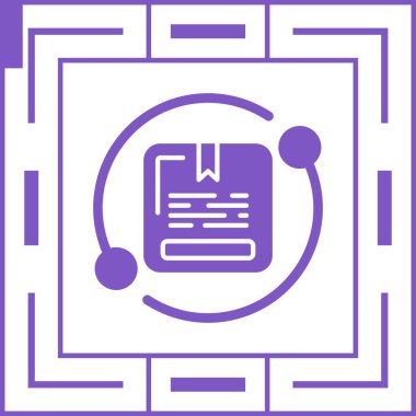 Vektör belgesi Simge illüstrasyonu