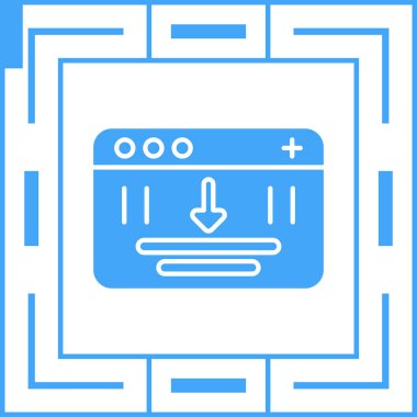 seo modern simgesinin vektör illüstrasyonu