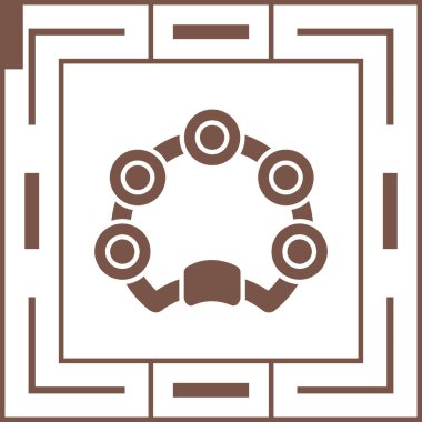 seo modern simgesinin vektör illüstrasyonu