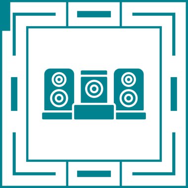 Müzik simgesinin vektör illüstrasyonu