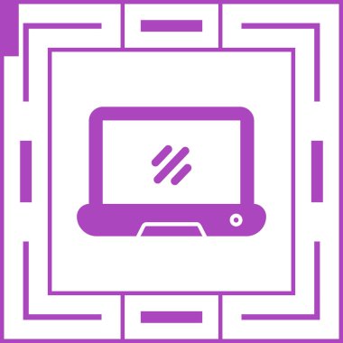 akıllı telefon simgesi vektör illüstrasyonu