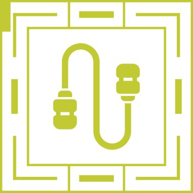 trend biçimi arka planında kablo simgesi