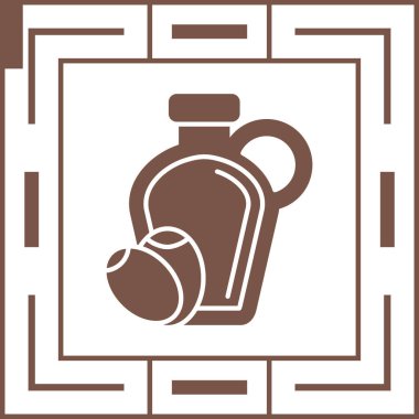 Gıda simgesinin vektör illüstrasyonu