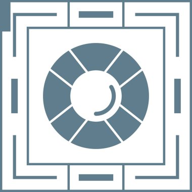 Modern b 'nin vektör illüstrasyonu müzik simgesinden yoksun