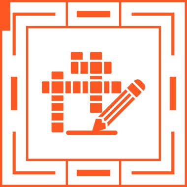 seo modern simgesinin vektör illüstrasyonu