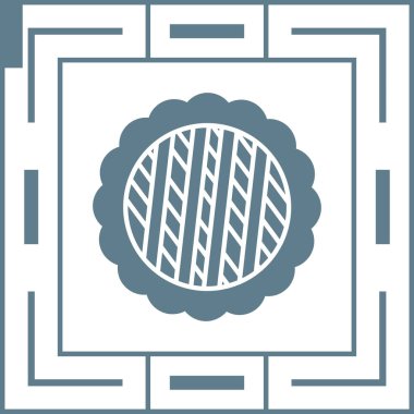 Gıda simgesinin vektör illüstrasyonu