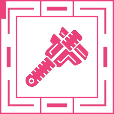 çizgi sondaj simgesi beyaz arkaplanda izole edildi. tamir aletleri. onarım ekipmanları ve matkaplar, tamir aletleri ve matkaplar. Renkli taslak konsepti. vektör illüstrasyonu