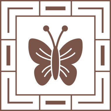 Kelebek web vektör illüstrasyonu