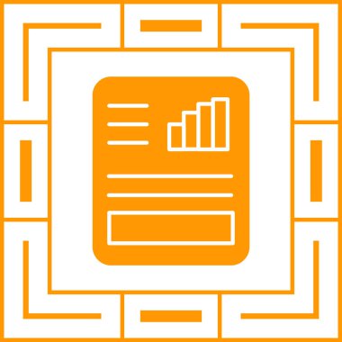 grafik ikonu vektör illüstrasyonu