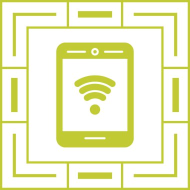 wifi vektör simgesi modern illüstrasyon