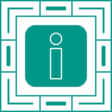 bir çerçeve içinde çıkış vektörü simgesi