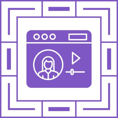 Video kamera. Basit resimleme