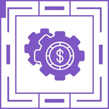 Dolar simgesi, vektör illüstrasyonu