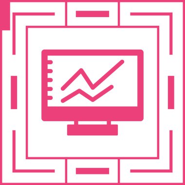 seo modern simgesinin vektör illüstrasyonu