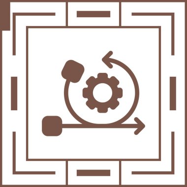 seo modern simgesinin vektör illüstrasyonu