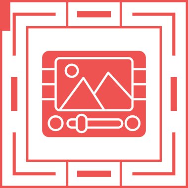 Modern b 'nin vektör illüstrasyonu eksik simgesi