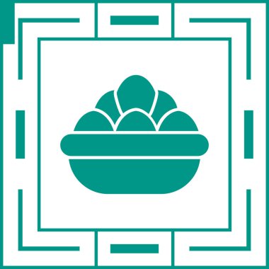 Kek simgesi, vektör illüstrasyonu