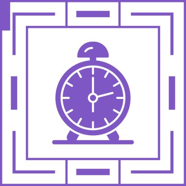 Bir pusula simgesinin vektör illüstrasyonu