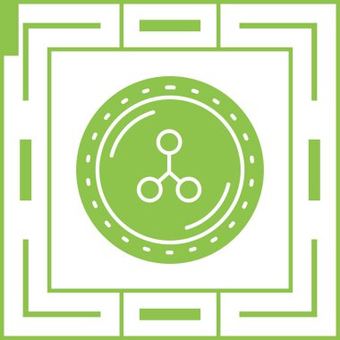 eşsiz para vektör çizgisi simgesi