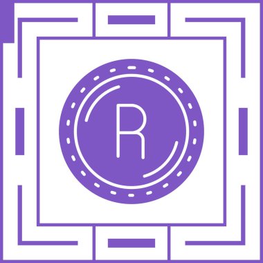 Sikke Simgesi vektör illüstrasyonu