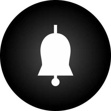 Çan simgesi, vektör çizimi
