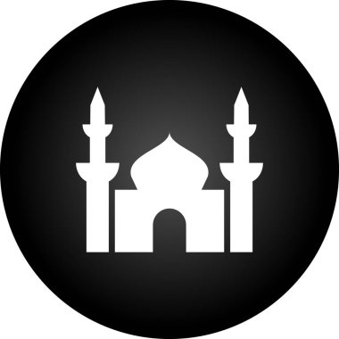Cami 'nin vektör İslami illüstrasyonu