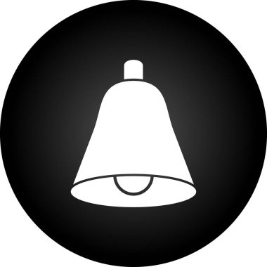 Çan simgesi vektör illüstrasyonu