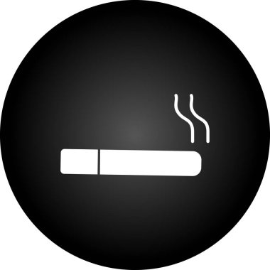 Modern b 'nin vektör illüstrasyonu simge içmekten yoksun