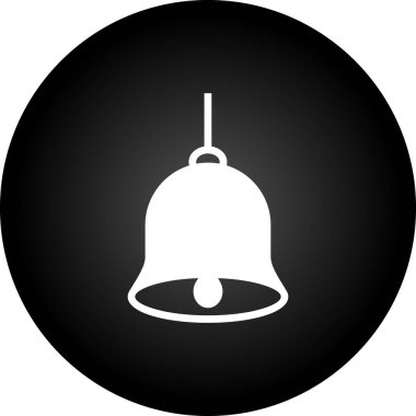 Alarm çanı simgesi. vektör illüstrasyonu