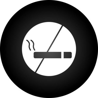 sigara ikonu vektör illüstrasyonu